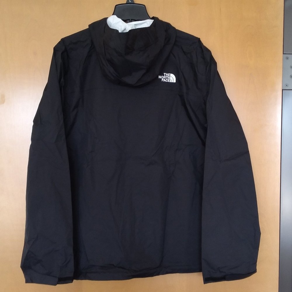 🆕The North Face Men's Venture Rain Jacket, Large - TNF Black, Brand NEW, Auth. - Picture 2 of 8